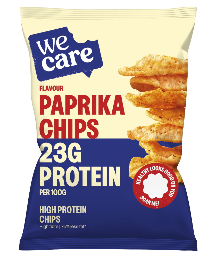 WeCare High Protein Paprika Chips afbeelding