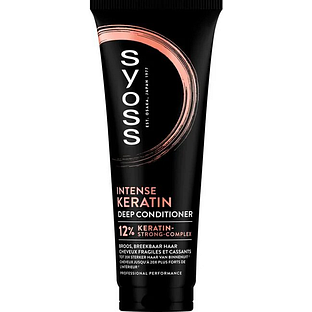 Syoss Intense Keratin Deep Conditioner 12% Keratin Strong Complex 250ML Syoss Intense Keratin Deep Conditioner 12% Keratin Strong Complex 250ML