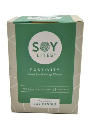 Soylites Soycandle Positivity - Desert Rose & Orange Blossom afbeelding 1