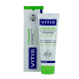 Vitis Orthodontic Tandpasta Appel-Mint 75ML