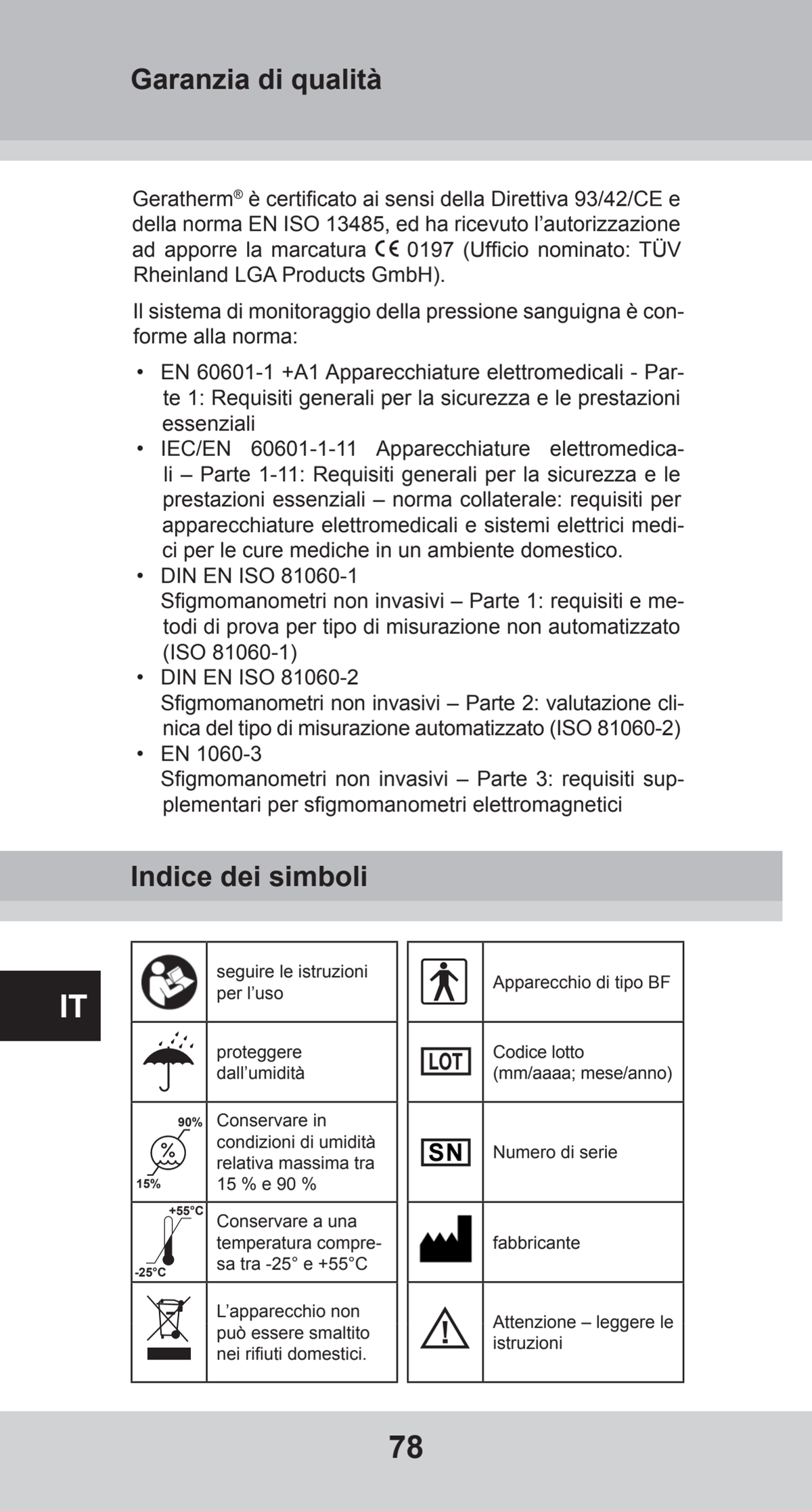 Bovenarm Bloeddrukmeter Desktop afbeelding van document #78, instructions
