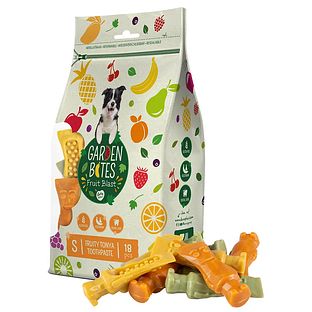 Duvo+ plus Garden Bites Fruity Tonya Toothpaste Hondensnack 18ST