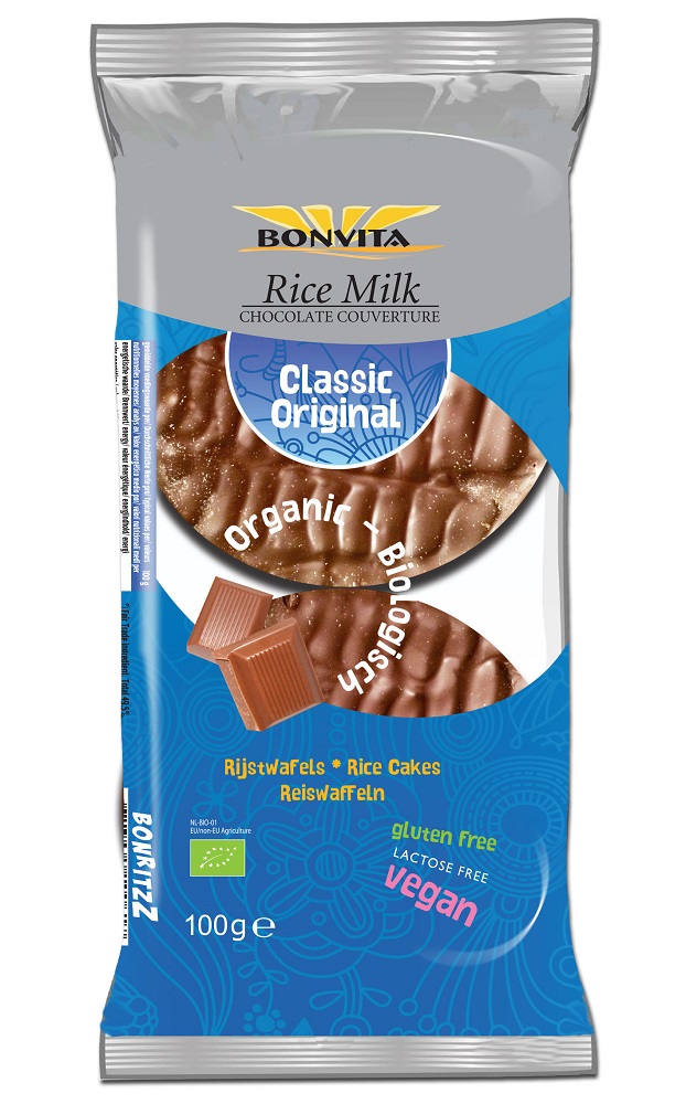 BonVita Rijstwafel Melk Chocolade afbeelding 1