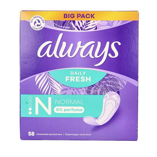 Always Daily Fresh Inlegkruisjes 56ST