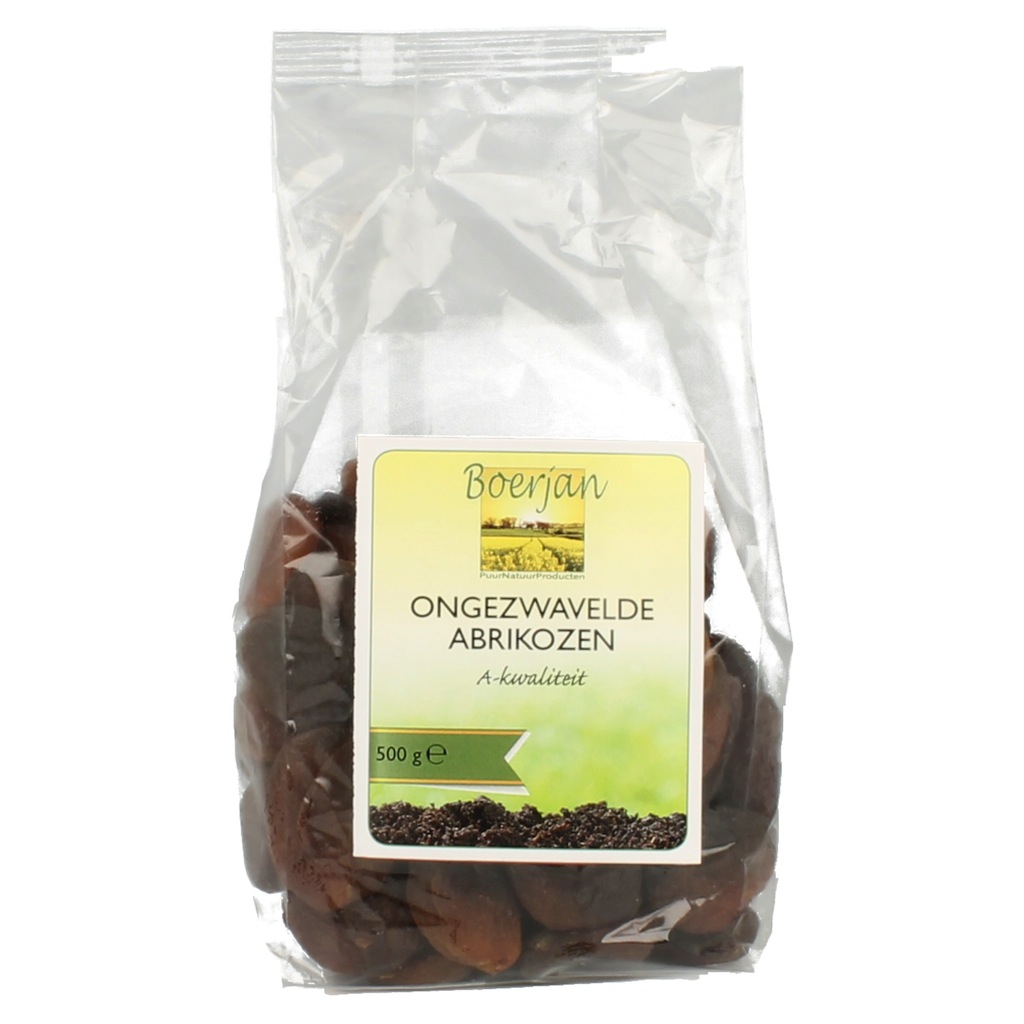 Boerjan Abrikozen Ongezwaveld 500gr afbeelding