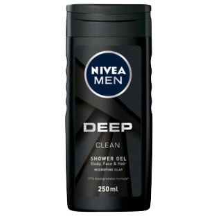 Nivea Men Deep Clean Shower Gel 250ML