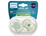 Avent Ultra Air Fopspeen Leaves 6-18M 2ST