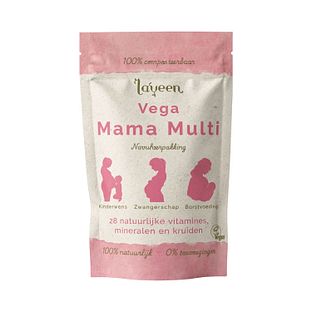 Laveen Vega Multi Mama Multivitamine Capsules Navulverpakking - Zwangerschaps multivitamine 30VCP