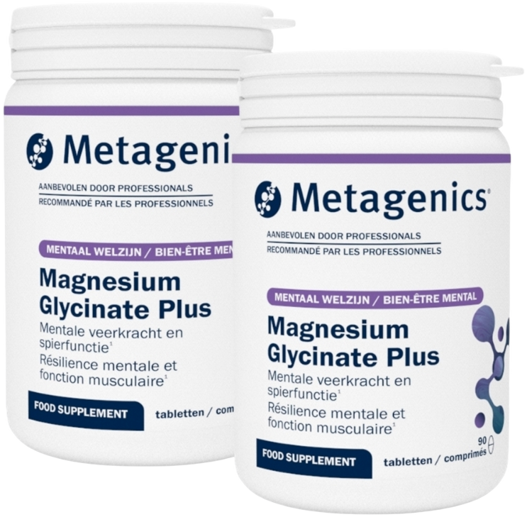 Metagenics Magnesium Glycinate Plus Tabletten Duoverpakking