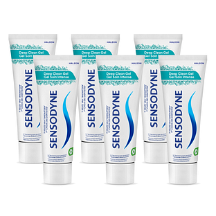 Sensodyne Deep Clean Gel Tandpasta Multiverpakking 6x75ML