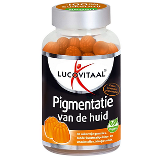 Lucovitaal Pigmentatie van de Huid Gummies 50ST