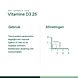 Bonusan Vitamine D3 25 Capsules Duoverpakking 2x90CP