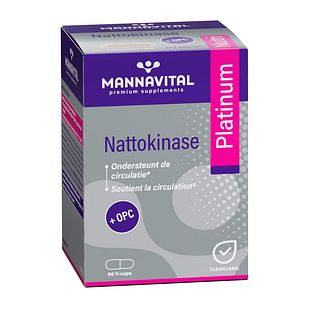 MannaVital Nattokinase Platinum Capsules 90VCP