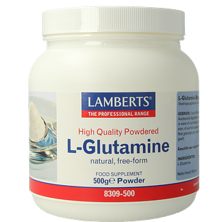 Lamberts L-glutamine Poeder 500GR Lamberts L-glutamine Poeder 500GR