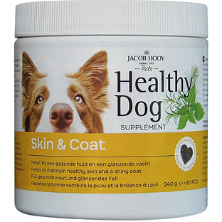 Jacob Hooy Pets Healthy Dog Skin & Coat 80ST Jacob Hooy Pets Healthy Dog Skin & Coat 80ST