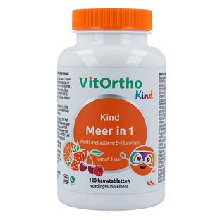 VitOrtho Kind Meer-in-1 Kauwtabletten 120TB