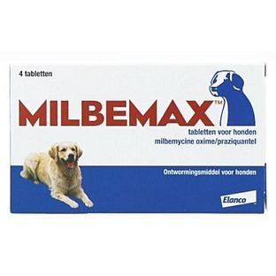 Milbemax Ontwormen Tabletten Grote Hond 4TB