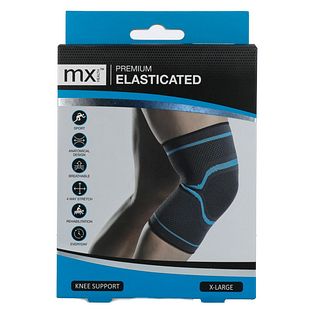 MX Health Premium Elasticated Knee Support XL 1ST MX Health Premium Elasticated Knee Support XL 1ST