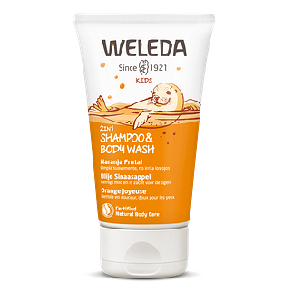 Weleda Kids 2in1 Shampoo & Body Wash Sinaasappel 150ML
