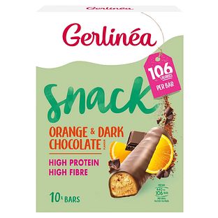 Gerlinéa Snack Orange & Dark Chocolate Repen 10ST
