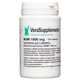 VeraSupplements MSM 1000 Tabletten 120TB VeraSupplements MSM 1000 Tabletten 120TB