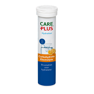 Care Plus Carbohydrate Electrolyte Bruistablet Orange 20ST Care Plus Carbohydrate Electrolyte Bruistablet Orange 20ST