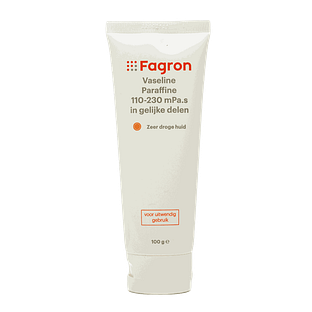 Fagron Vaseline Paraffine 110-230 mPa.s Zeer Droge Huid 100GR