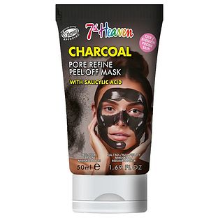 7th Heaven Charcoal Porien Verfijnende Peel-Off Masker met Salicylzuur 50ML