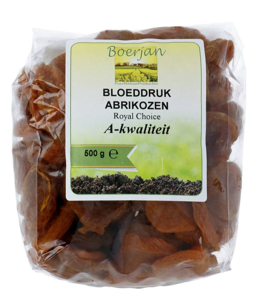 Boerjan Bloeddruk Abrikozen afbeelding