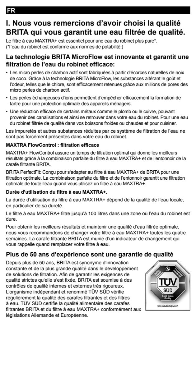 Waterfilterkan Marella Wit + 1 Maxtra Filterpatroon afbeelding van document #8, instructions