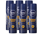 Nivea Men Stress Protect Deodorant Spray Voordeelverpakking 6x150ML