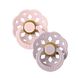 BIBS Fopspeen 0-6 Maanden Blossom/Dusky Lilac 2ST