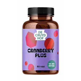 Cruydhof Cranberry Plus Tabletten 60TB