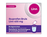 Linn Ibuprofen Bruis Sachets 400mg 10ST