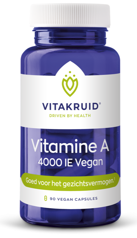 Vitakruid Vitamine A 4000 IE Vegan Capsules 90VCP