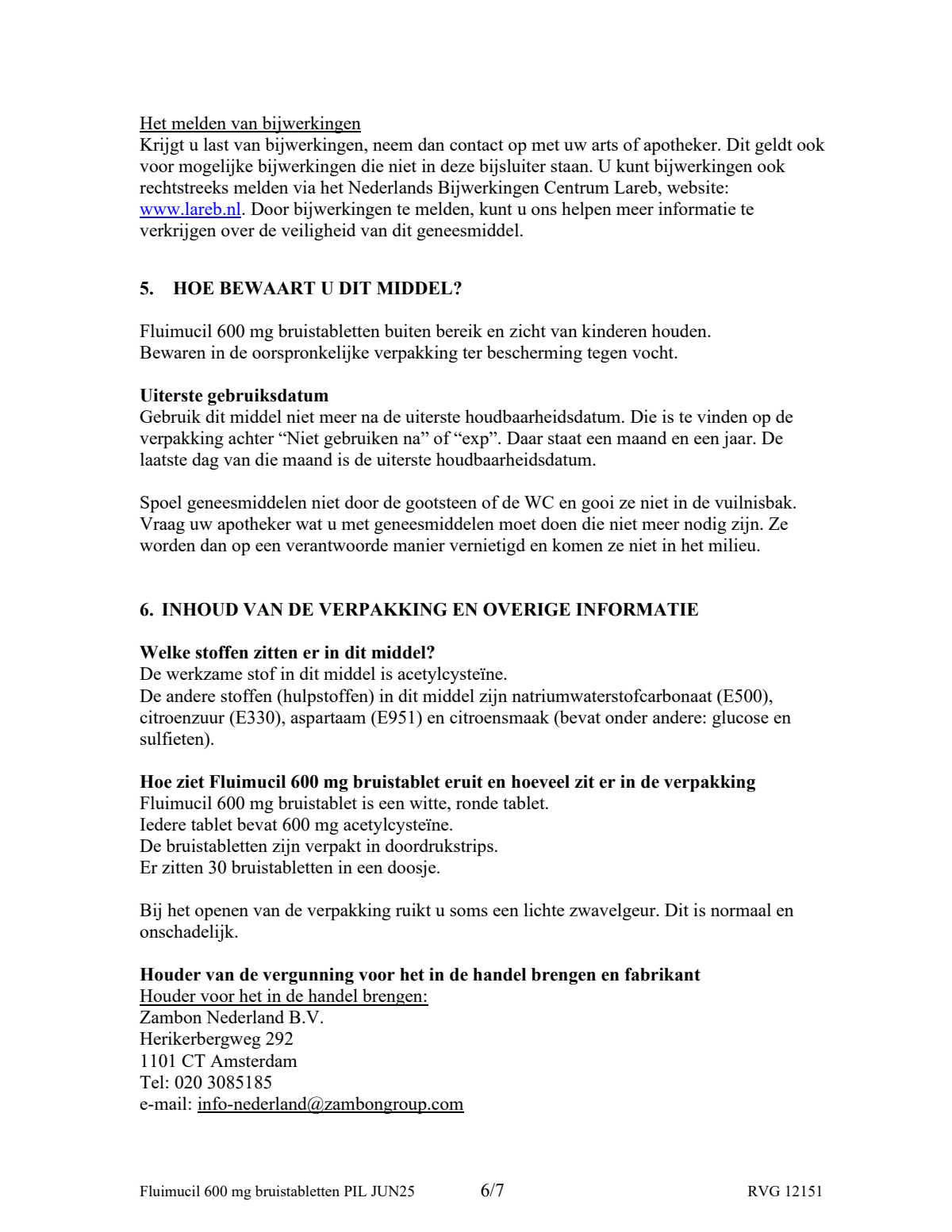600mg Bruistablet afbeelding van document #6, leaflet