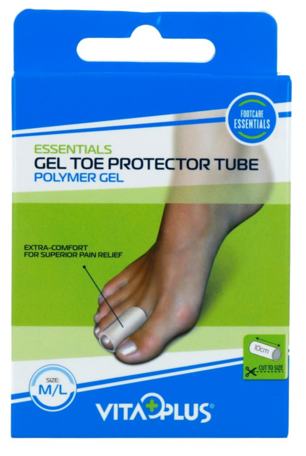 Vitaplus Essentials Gel Toe Protector Tube maat M/L afbeelding