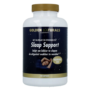 Golden Naturals Slaap Support Capsules 180CP