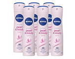 Nivea Pearl & Beauty Deodorant Spray Voordeelverpakking 6x150ML