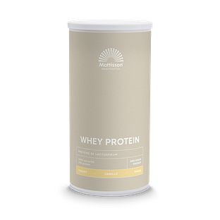 Mattisson HealthStyle Sport Wei Proteïne Poeder Vanille 450GR Mattisson HealthStyle Sport Wei Proteïne Poeder Vanille 450GR