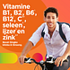 Centrum Energy Multivitaminen Tabletten 90TB ingredienten