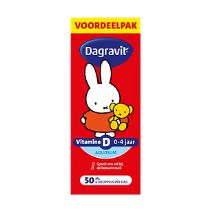 Dagravit Kids Vitamine D Aquosum Druppels Voordeelpak 50ML