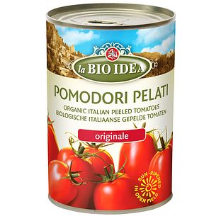 La Bio Idea Gepelde Tomaten 400GR