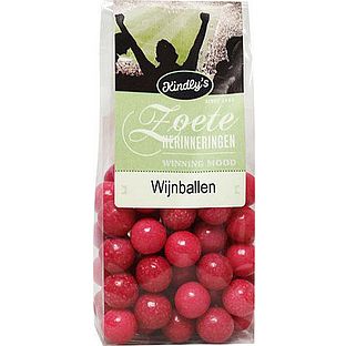 Kindly Zoete Herinneringen Wijnballen 180GR Kindly Zoete Herinneringen Wijnballen 180GR