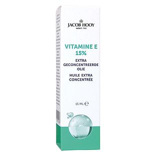 Jacob Hooy Vitamine E 15% Extra Geconcentreerde Olie 15ML
