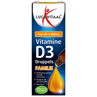 Lucovitaal Vitamine D3 Familie Druppels 50ML