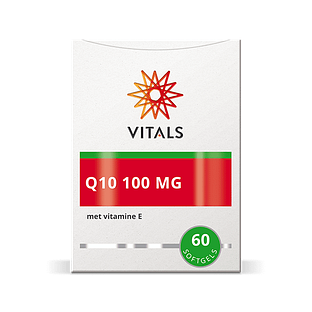 Vitals Q10 100mg Softgels 60SG
