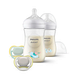 Avent Nutural Response Starterset 2x Fles & Fopspeen 1ST 2 flessen en 2 spenen