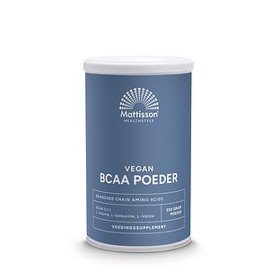 Mattisson HealthStyle Vegan BCAA 2:1:1 Poeder 250GR