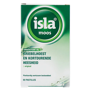 isla Moos Keelpastilles - bij kriebelhoest en kortdurende heesheid 60ST